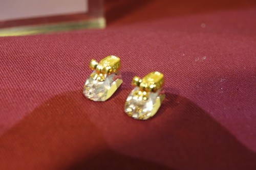 Swarovski scarpe bambino oro - swarovski,
