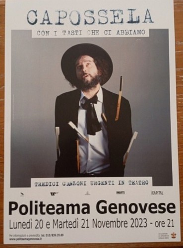 Vinicio capossela stupenda - vinicio,