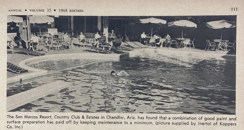 Articolo piscina vintage 1968