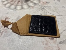 Portafogli Uomo Pelle Coccodrillo Vintage Fondo Magazzino 