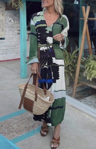 Zara tunica stampata - stampata, con