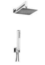 Kit Doccia Incasso Con Soffione 20 Cm Quadro Inox, Braccio E Doccetta – JACUZZI