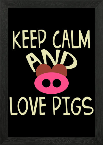 Keep calm and - calm, love