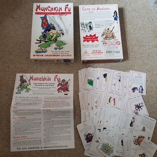 Munchkin card game - fu,