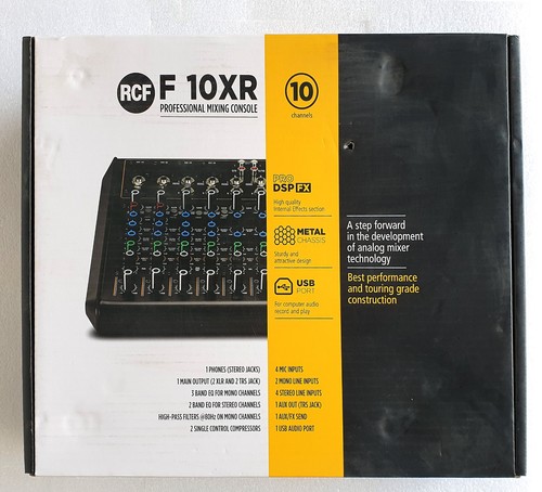 Rcf f10xr mixer canali - f10xr, 10