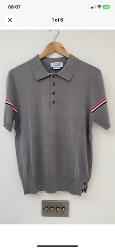 Polo thom browne grigia - polo,