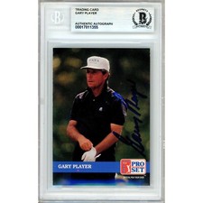 Gary Player Firmato 1990 Pro