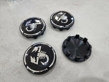 Coprimozzo Loghi ruota Nero