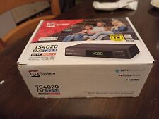 TELE System TS4020 T2S2HEVC Black - DVB-T2/S2 Box Decoder HEVC
