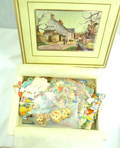 Lotto vintage scrapbooking - vintage,