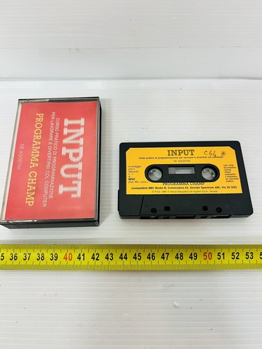 Commodore cassetta input - cassetta,