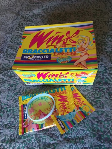 Scatola bustine nuove winx - bustine,