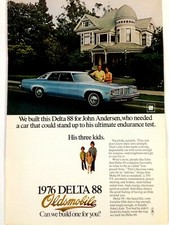 Pubblicità Stampa Oldsmobile