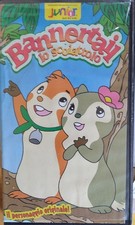 Vhs - LO SCOIATTOLO BANNER (cartoni animati anni '80)