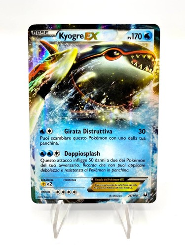 Carta pokemon kyogre 108 - carta,