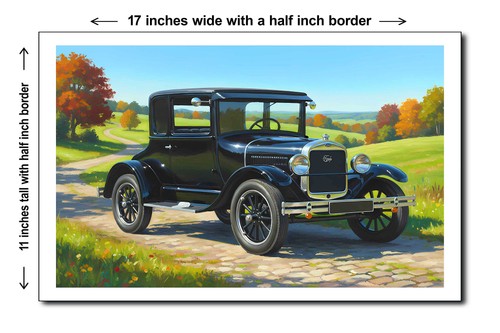 Poster stampa artistica ford - poster,