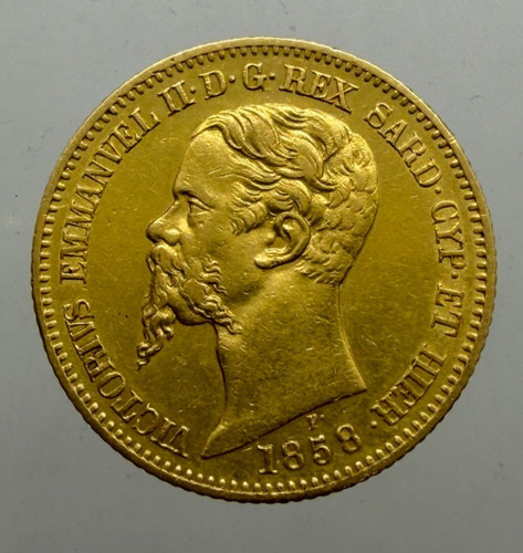 Lire 1858 genova - lire,