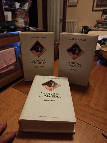 Divina commedia tre volumi - divina,