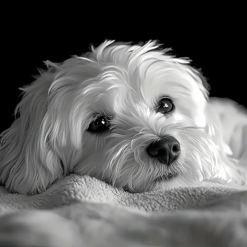 Kit arte diamante cane per - diamante,