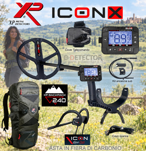 Metal detector iconx r - metal, xp