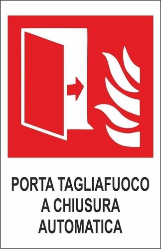 Cartello segnaletico porta - cartello,