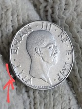 Vittorio Emanuele III Moneta C.50 1940 XVIII Materiale in Eccesso su TT di VITT