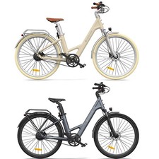 ADO Air 28 Pro bici elettrica, Pedelec con trasmissione a cinghia, motore Bafang