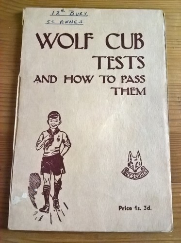 Wolf cub tests and - wolf,