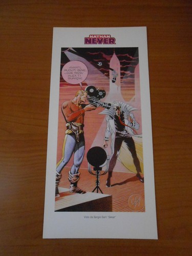 Stampa litografia nathan never - stampa/litografia-nathan,
