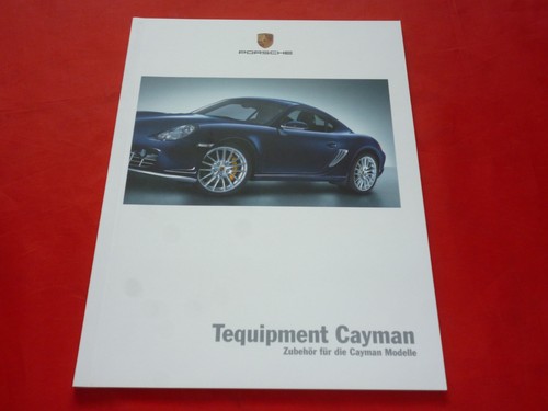 Porsche 987c cayman tequipment - cayman,