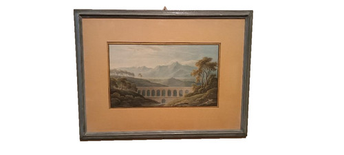 Antico acquerello carta - antico, su