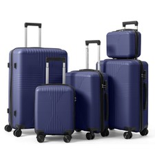 Navy Blue PP 5-in-1 Trolley
