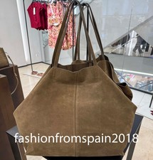 ZARA NEW WOMAN SUEDE MAXI