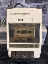 Commodore C2N Datasette unità a nastro VIC 20 C64 VIC 64 computer cassetta non testato