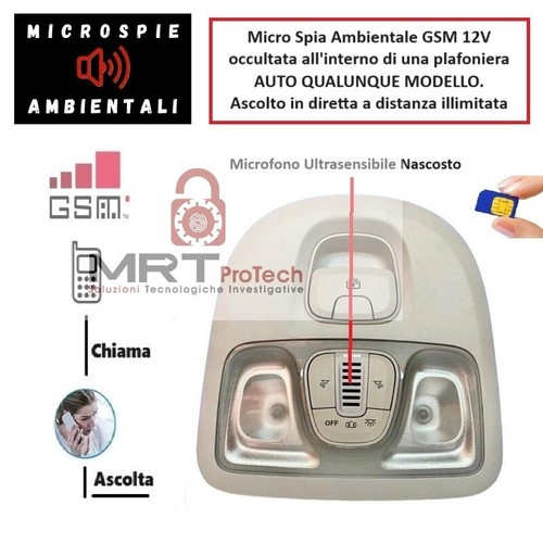 Microspia gsm professionale - microspia,