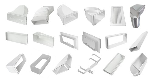 Canalina piatta ø150 plastica - piatta,