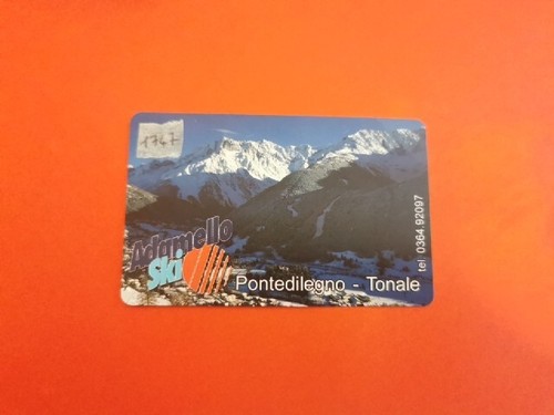 Scheda telefonica adamello - telefonica,