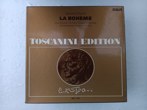 Schallplatte vinyl puccini - schallplatte, lp