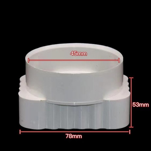 Tubo downspout quadrato pvc - tubo,