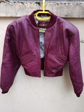 Giacca di pelle a forma di