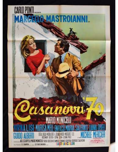Manifesto casanova marcello - casanova, 70