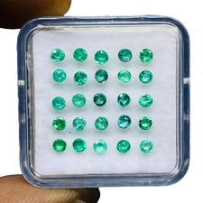 25 pezzi smeraldo colombiano