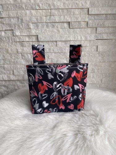 Borsa manubrio cuori - , |