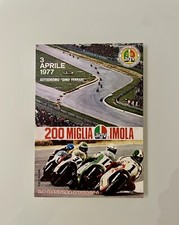 Cartolina 200 Miglia di IMOLA 1977. Motociclismo. AGV