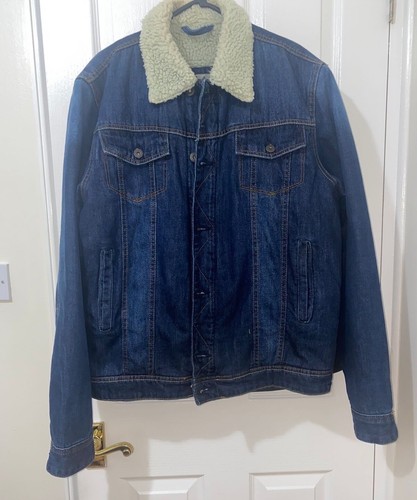 Giacca jeans uomo nuova