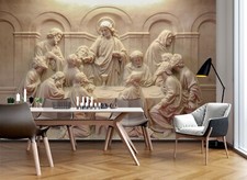 Statua Buddha in rilievo 3D