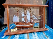 Veliero Hms Victory In Bacheca Legno Vetro Nelson Battaglia Trafalgar Hotelplan