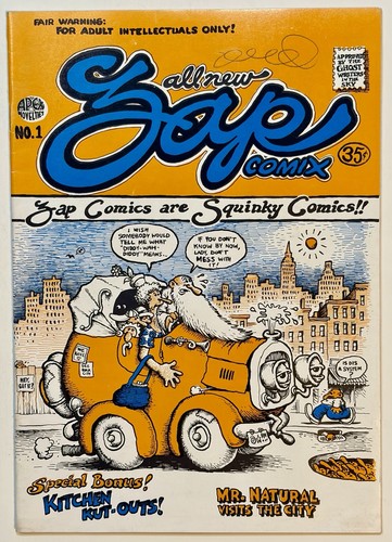 Zap comix 1968 apex novità - #1,