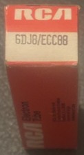 Tubo etichetta rca - etichetta, 6dj8/ecc88
