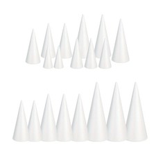 Coni di schiuma per lavoretti